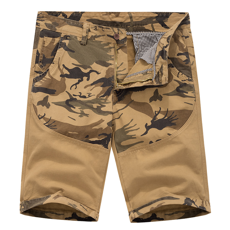 

New Fashion Men Shorts Summer Sporting Beaching Shorts Trousers Cotton Sweatpants Short Jogger Casual Gyms Men, Brown