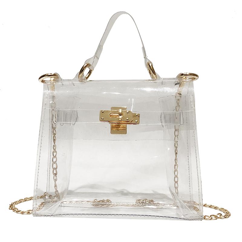 Pvc Clear Jelly Bag For Women 2020 Handbags Women Bags Pvc Designer ...