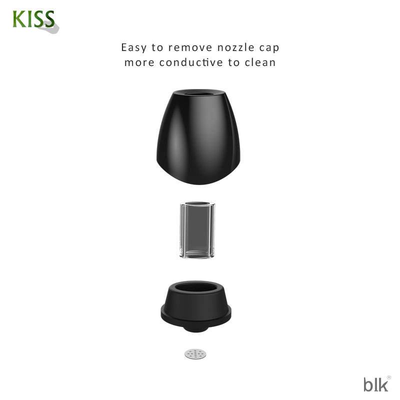 

Pen 1.2ml Original BLK Dry OLED Vaporizer 1600mAh Battery Herbal Oven Ceramic Vape Herb Cigarette Kiss Kingtons Electronic Kit Lwjrj