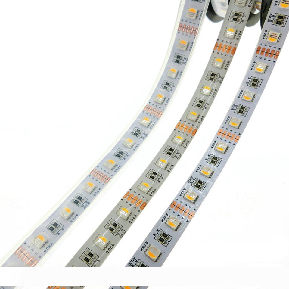 

4 in 1 RGBW LED Strip 5050 DC12V Flexible LED Light RGB+White RGB+Warm White LED Strip 60 LEDs m 5m lot