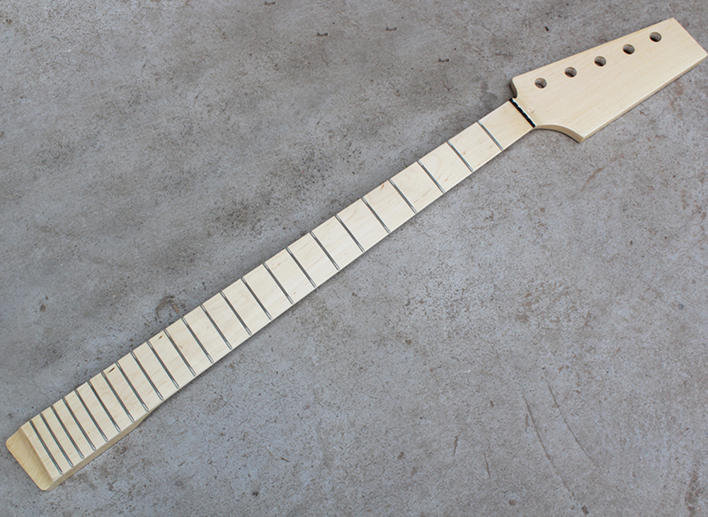 

Factory Special Sale 5 Strings Electric Bass Neck with 24 Frets,Maple Fretboard,Can be Customized as Requeste