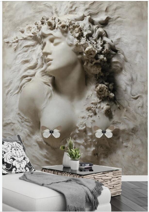 

Free shipping 3d wallpaper custom photo any size mural on the wall European relief beauty home decor photo wallpaper in the living room, Non-woven