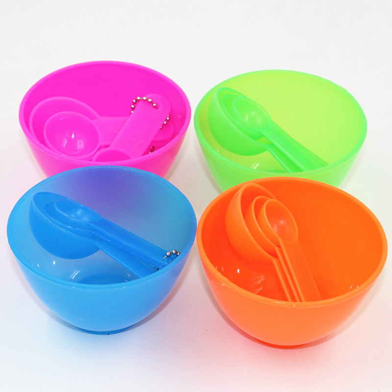 

6 in1 DIY Facial Face Mask Mixing Bowl Brush Beauty Makeup Spoon Stick Set Tools