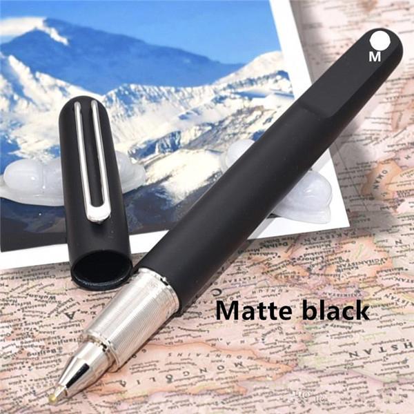 

MB brand Limited Edition new M series matte black resin ballpoint pen with Magnetic closure cap luxury pens for writing with giftk2j4#, Red
