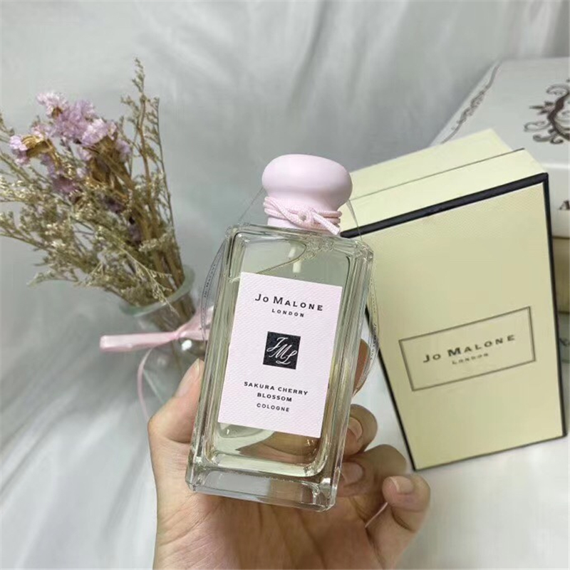 

Dropshipping Top Quality Jo Malone London perfume 100ML English Pear SAKURA Cheery Wild Bluebell Cologne perfumes fragrances for men women