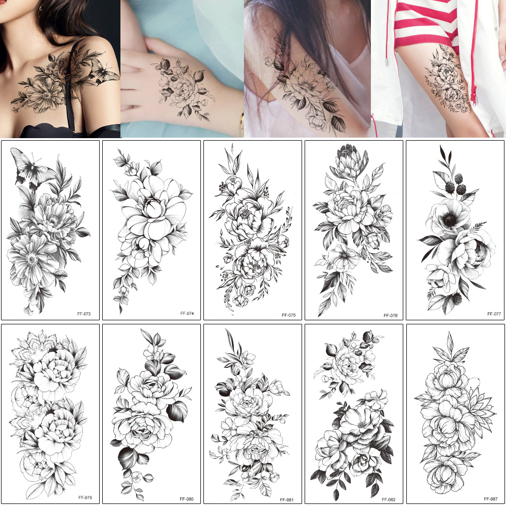 I Disegni Del Tatuaggio Del Corpo Di Rosa Online I Disegni Del Tatuaggio Del Corpo Di Rosa In Vendita Su It Dhgate Com