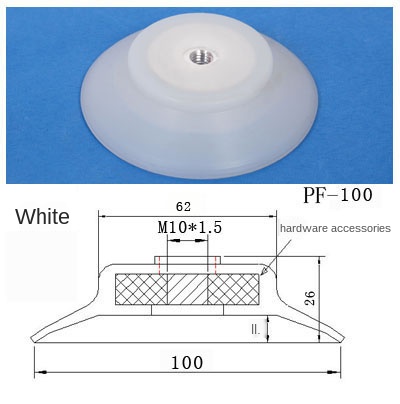 

Anti-Static Vacuum Suction Cup Manipulator Suction Cup LCD Screen Glass Tray