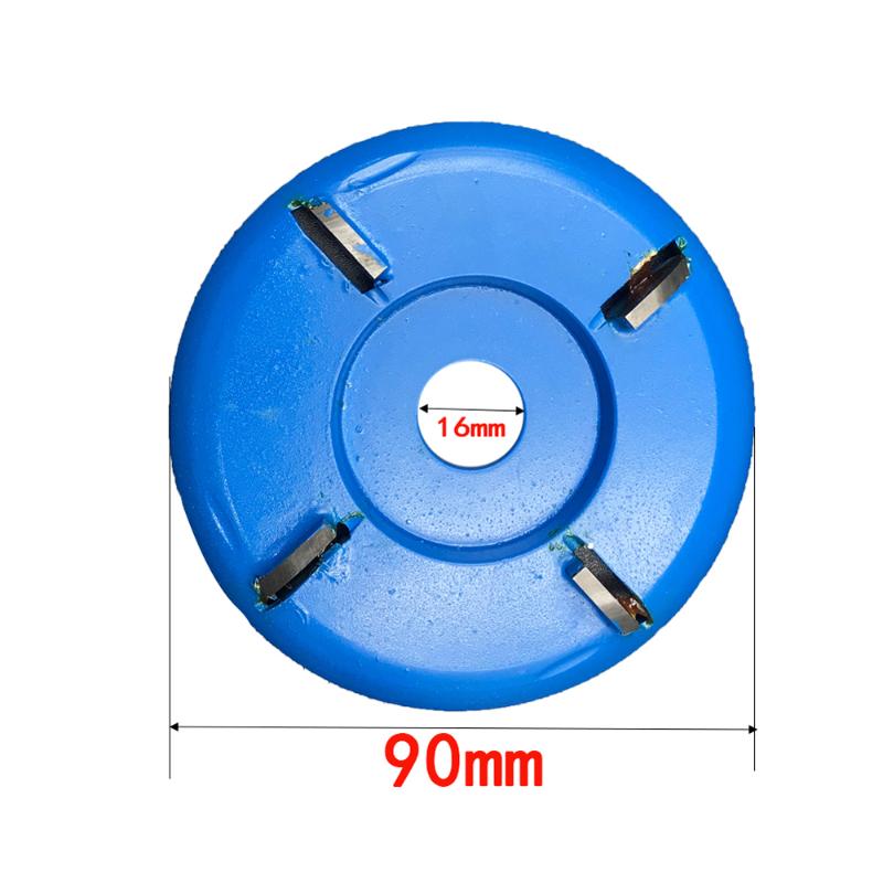 

Hot New Arc Teeth Plane Wood Carving Disc Tool Milling Cutter For 16Mm Aperture Angle TN88 Plane three teeth four