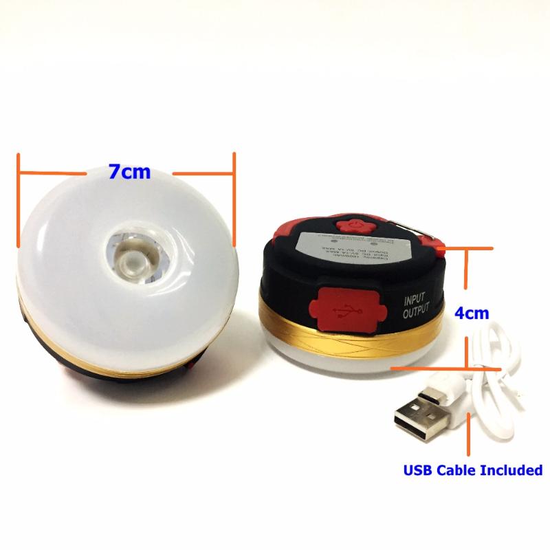

MingRay USB Rechargeable Camping Lantern 3W LED and RED Emergency Tent Lamp Magnet Portable Power bank flashligh lantern