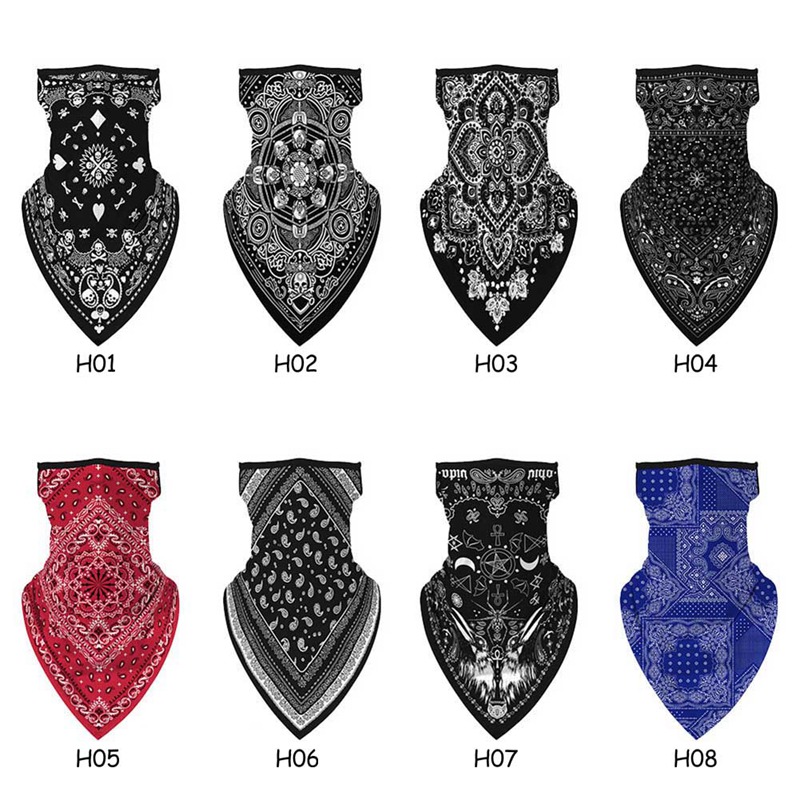 

Winter Outdoor Fleece Warmer Neck Gaiter Thermal Half Face Tube Cycling Snowboard Skiing Hiking Bandana Scarf Men Women, H04