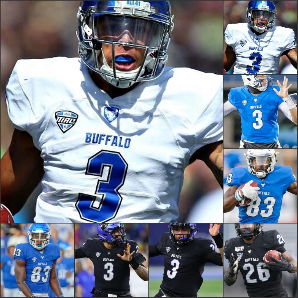 

NCAA Buffalo Bulls football stitched College jerseys custom any name number 150th Khalil Mack MATT OTWINOWSKI TYRONE HILL JACKSON BALTAR, White