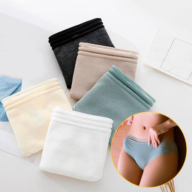 

Women's Cotton Panties Female Lace Edge Breathable Briefs Sexy Underwear Women Cotton Crotch Lingerie Intimates