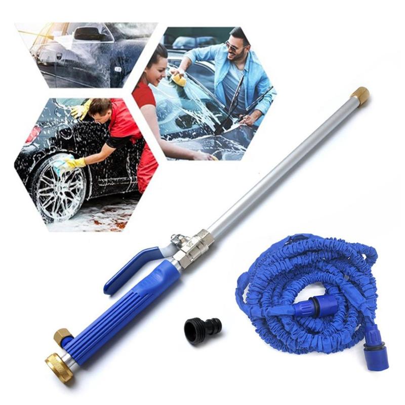 

Discount! Three-piece High-pressure Water Gun (Water Gun + Hose + Universal Joint) High Pressure Car Wash Water Garden