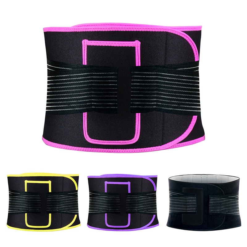 

Sports Slimming Wrap Trainer Elastic Sportswear Exercise Waist Belt Adjustable Compression Sweating Fitness Accessories
