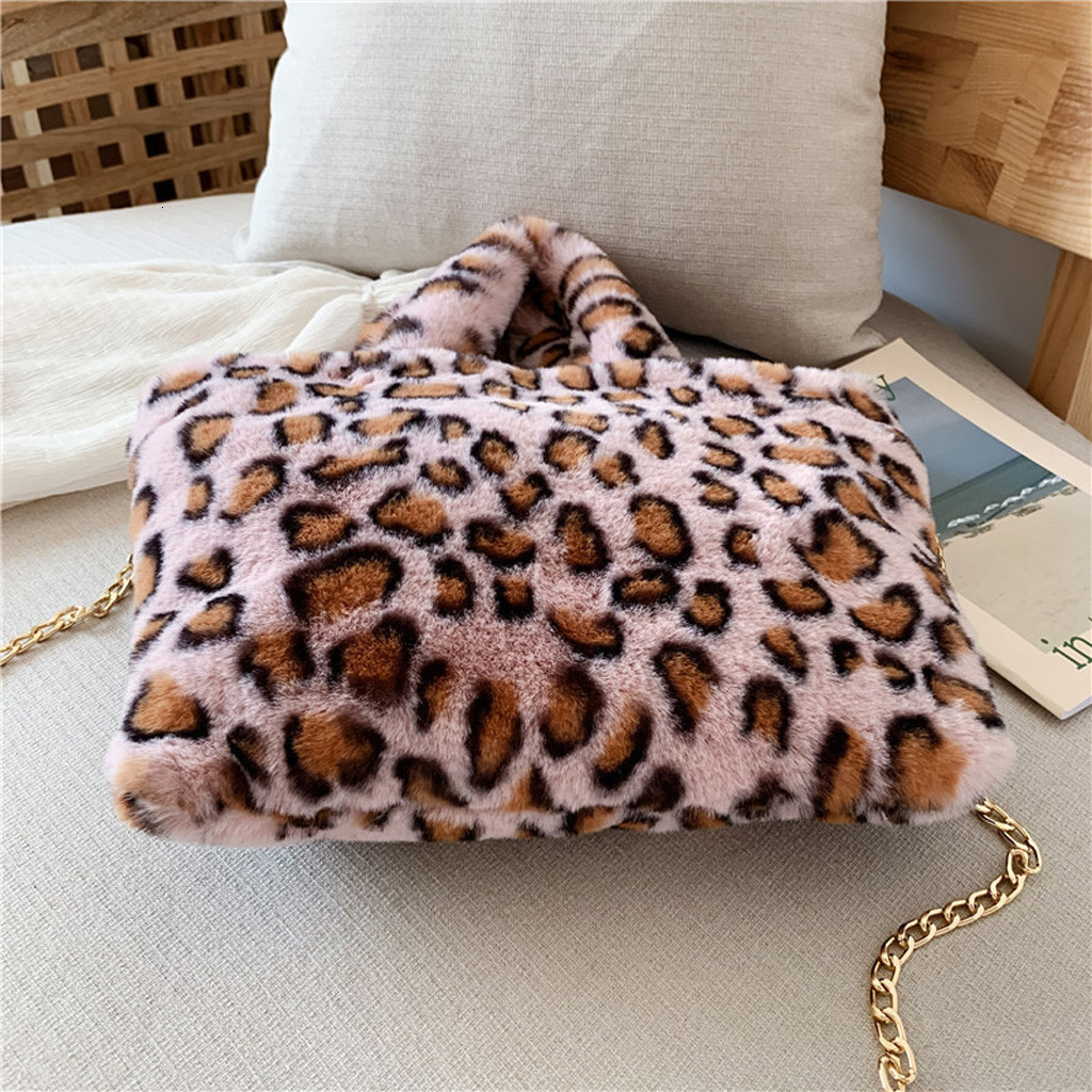 fluffy cheetah bolsa