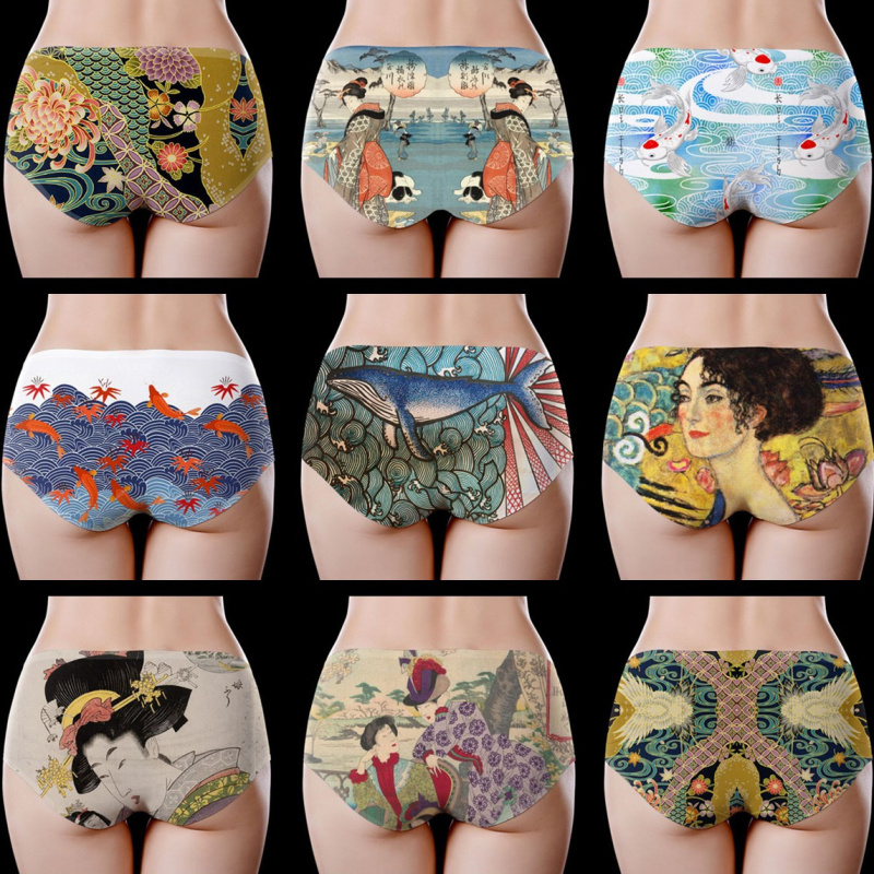 

Japan style Women Panties M-XXL Female Briefs Seamless Panty Fashion Girl Lingeries Comfortable Underpants Soft Women Underwear, N0004
