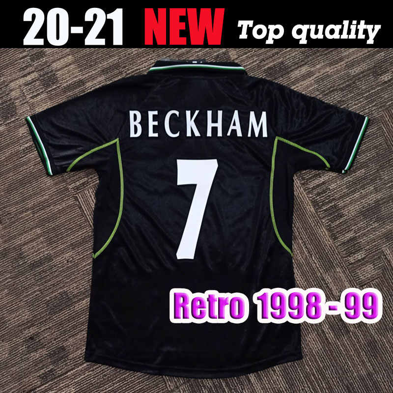 

Retro Soccer Jersey MAN UTD 1998 1999 2000 Vintage Classic Football Shirt 98 99 United home red away black SOLSKJAER BECKHAM SCHOLES GIGGS