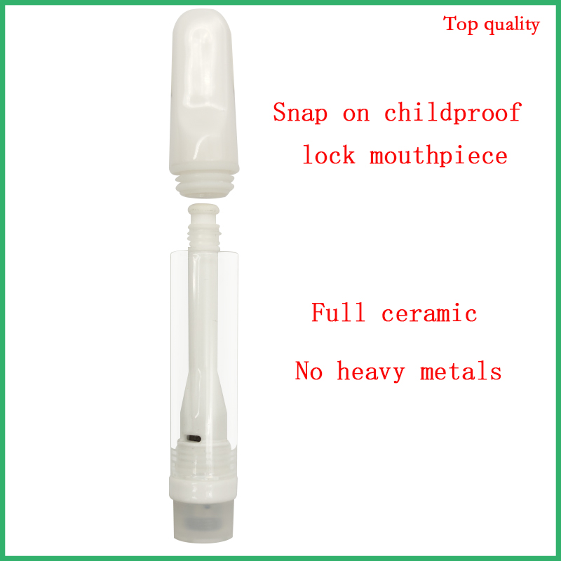 

Ceramic Coil No Lead Tank Vape Cartridges customized logo New Design Vaporizer leakproof pure taste Suitable for New Brand of Atomizer