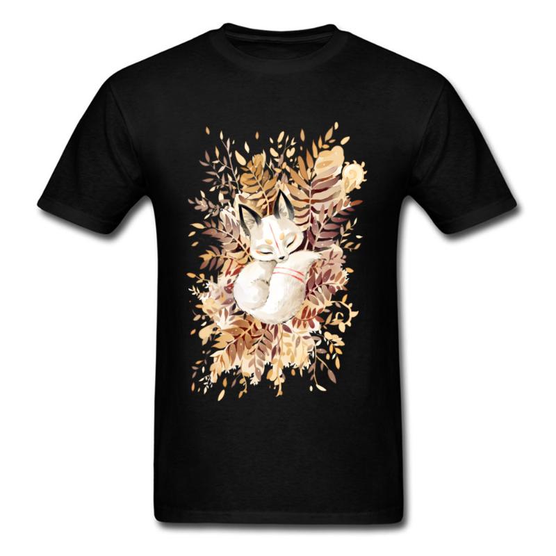 

Slumber T-shirt Men Tshirt Naruto Autumn T Shirt Natsume's Book of Friends Tops Sleepy Cat Lovely Clothes Thanksgiving Gift, Chest print gray