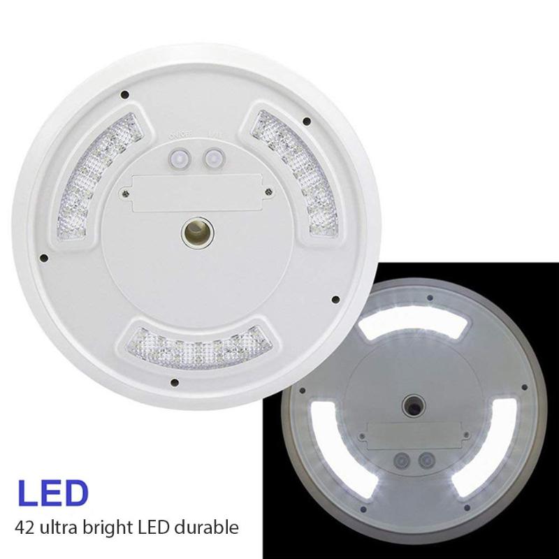 

Solar Powered Flag Pole Light Ultra Bright Full Coverage Flagpole Downlight Adjustable Brightness Camping Light