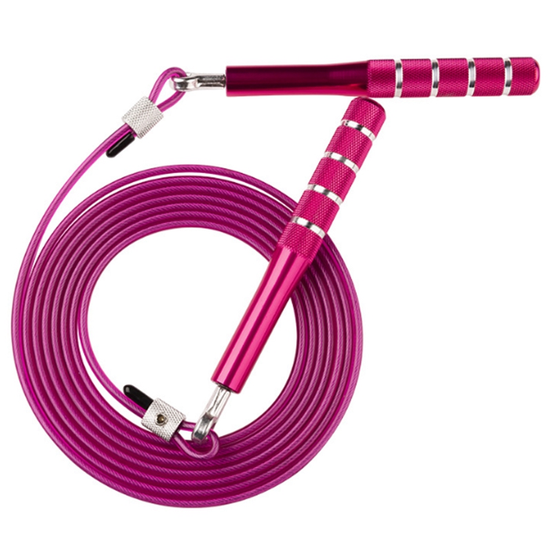 

Jump Rope Fitness Supplies Adult Aluminum Alloy Handle Steel Wire Handle Bearing