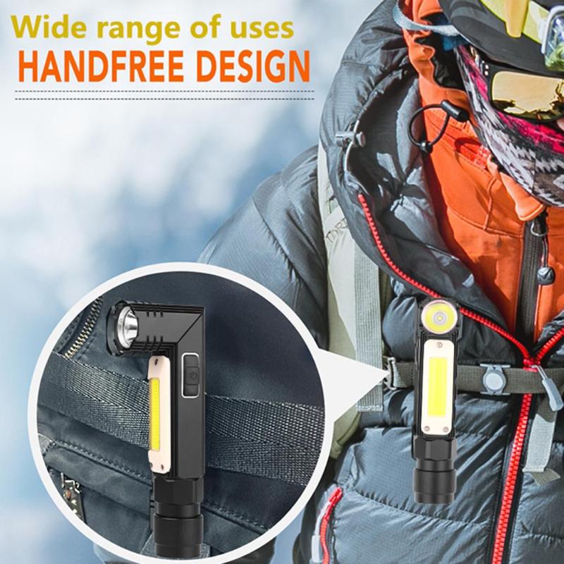

Led Practical Classic Delicate Texture Durable Handfree Dual Fuel 90 Degree Waterproof Outdoor for Mini LED Magnet