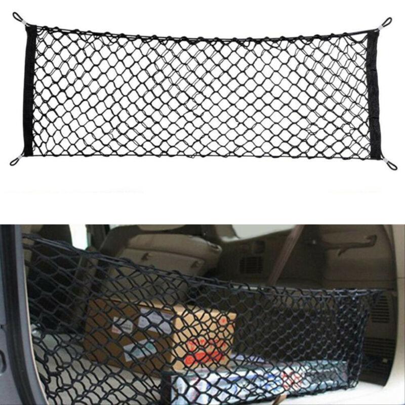 

Car Accessory Envelope Style Trunk Cargo Net Storage Netting Organizer Universal Fabric Pockets For Extra Storage