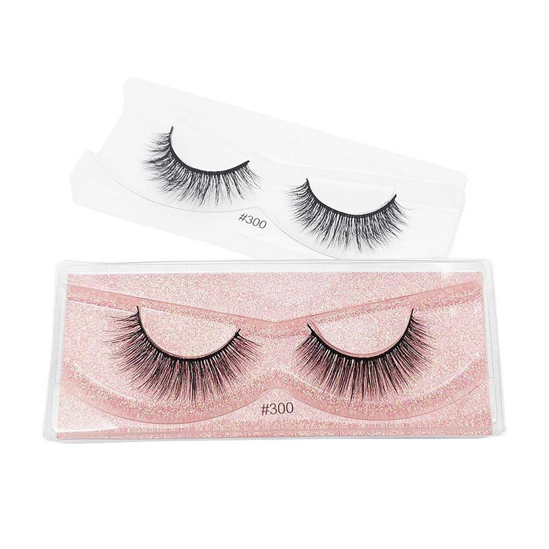 

1 Pair New 3D Mink Eyelashes Dramatic Eyelashes Makeup Wispy Lashes Natural Long Extension Thick Fake Lashes maquiagem