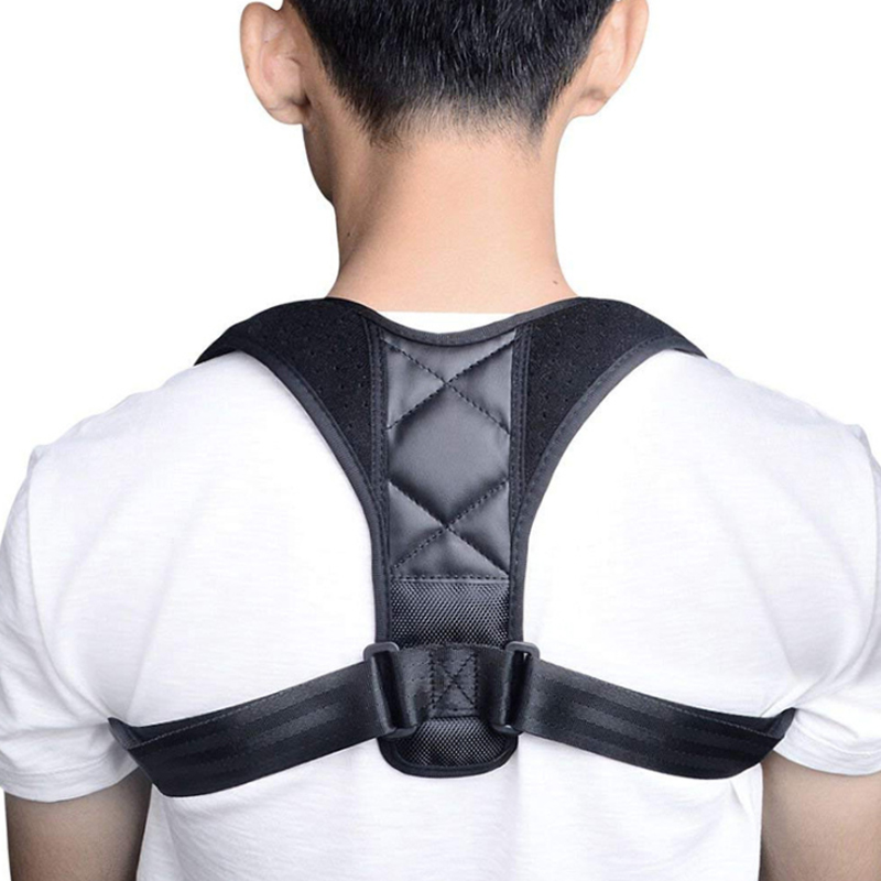 

Amazon hot selling improved adjustable back posture corrector for women and men lower back, As pic