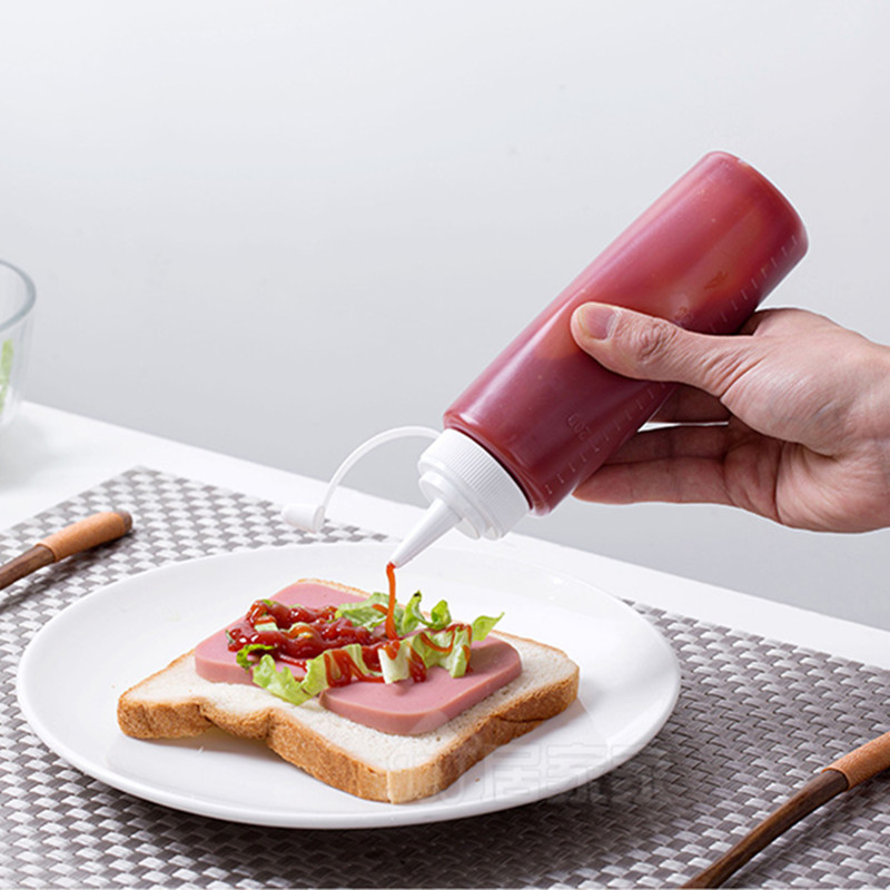 

MOM'S HAND Kitchen Gadget Kitchen Squeeze Squirt Condiment Bottles with Twist Ketchup Mustard Mayo Hot Sauces Olive Oil Bottles