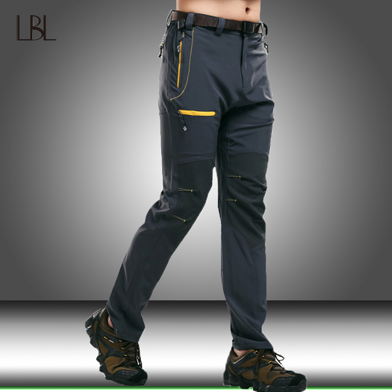 

Men's Waterproof Quick Dry Pants Men Elastic Breathable Mountain Outdoor Trousers Male Jogger Tactical Slim Sweatpants, Cc284grey