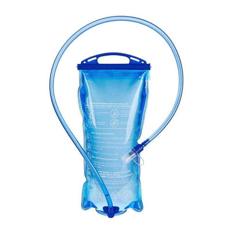 

2L Water Reservoir Water Bladder Hydration Pack Storage Bag bike ride camping cycling Running outdoor sports Hydration Backpack, A1.5l