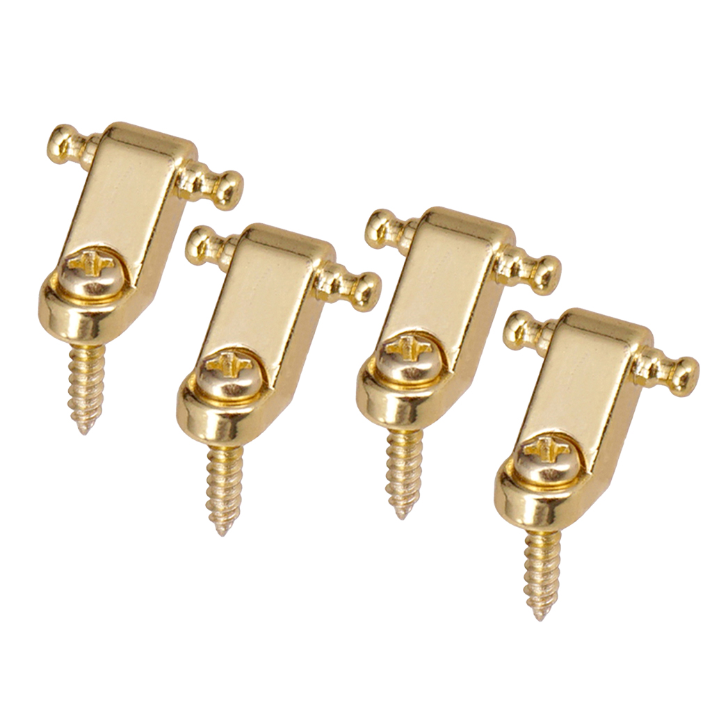 

4x Guitar Winder String Tree Retainer Assembly Trees E Guitar Parts