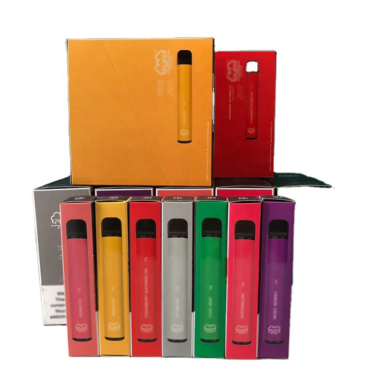 

Newest Package Puff Plus Disposable Vape 800+ puffs Disposable Pod Cartridge 550mAh Battery Vape Pods Puff Glow Bidi e Cigarettes Vapes