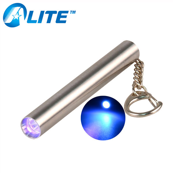 

TMWT Mini Keychain 365nm 395nm UV Key Ring Torch Light Ultraviolet Pocket Money Detector