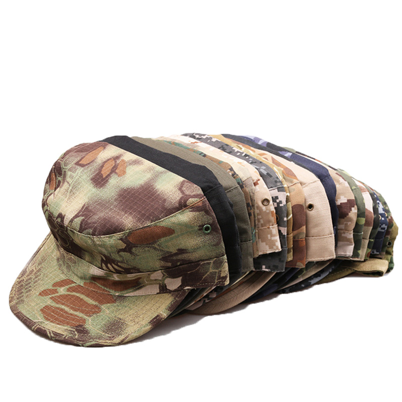 

Tactical Camo Hat Outdoor Hiking Hunting Baseball BDU Army Cap Mens Cycling Fishing Camping Jungle Caps Camouflage Hats, Black