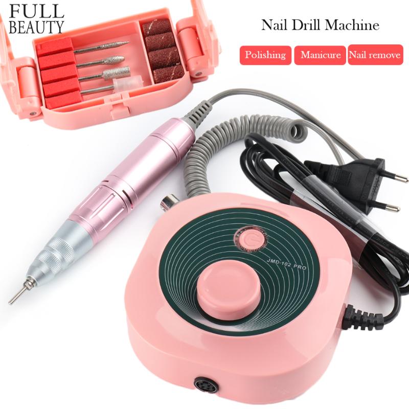 

25000/35000rmp Smart Electric Nail Drill Machine Milling Cutter Sets Manicure Machine Pen Nail Drill Pedicure Tool CHJMD102