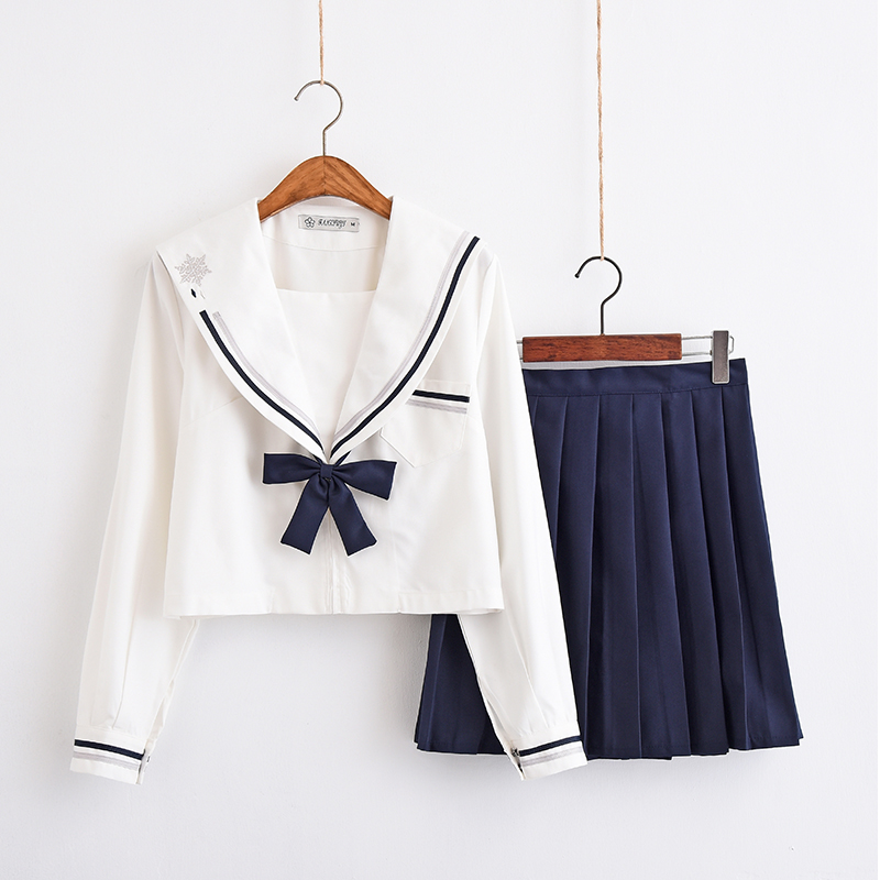 

women school uniforms, Long sleeve top