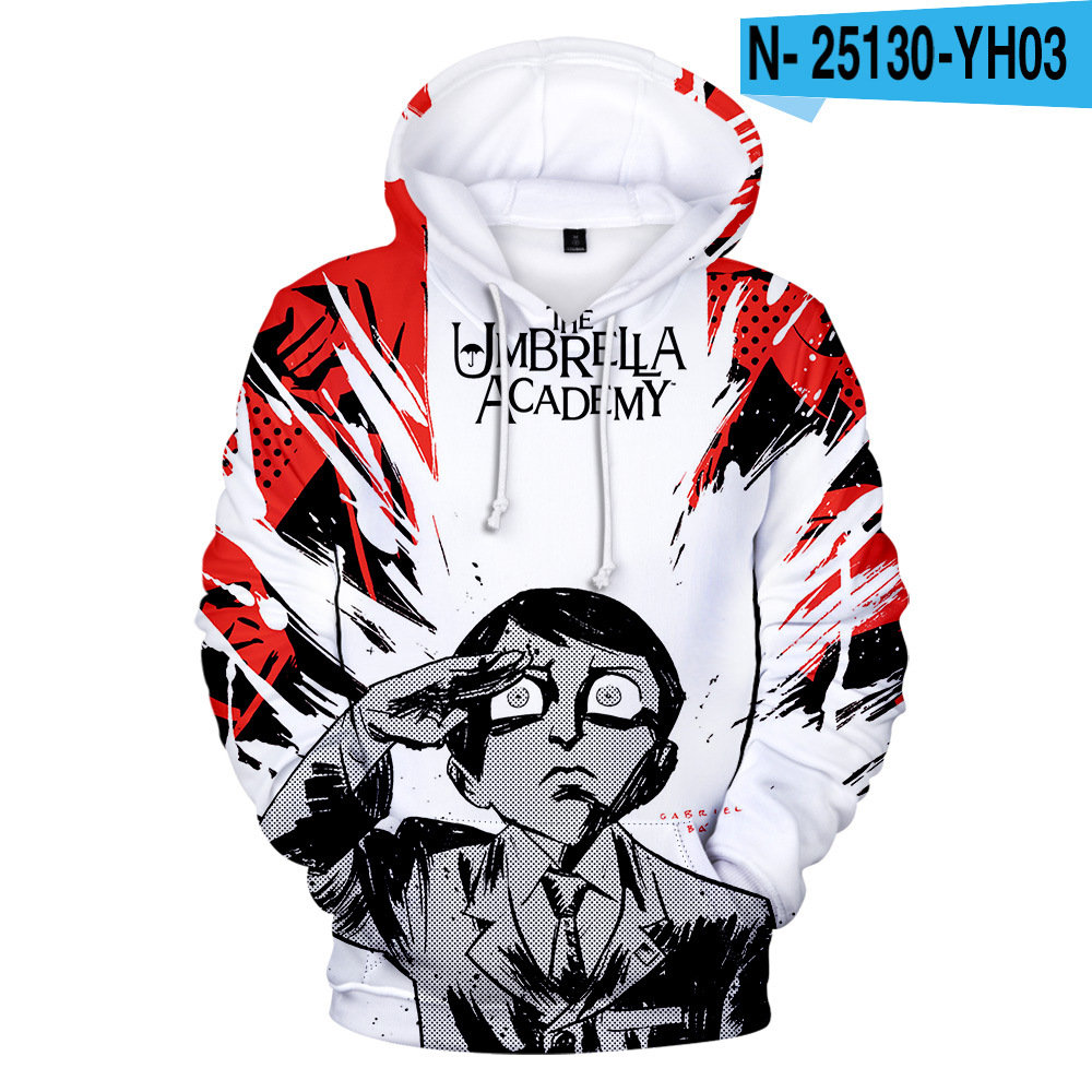 Compra The Umbrella Academy Cosplay Costume Cha Klaus Diego Vanya Lutero  Allison 3D Imprimir Funny Hoodie Hombres Mujeres Casual Sudadera Barato |  Entrega Rápida Y Calidad | Es.Dhgate