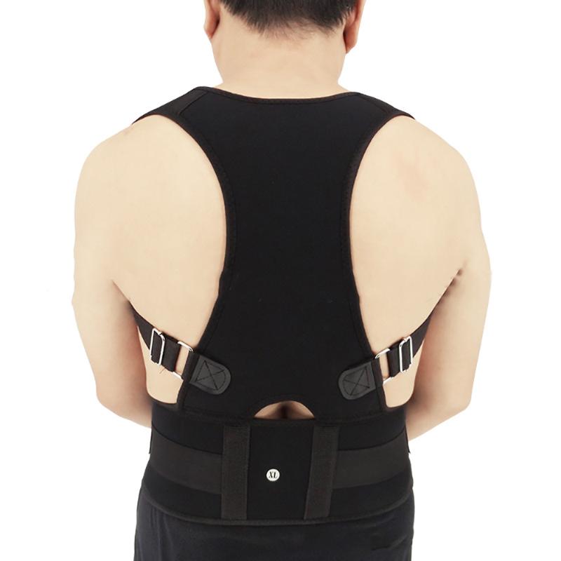 

Adult Back Braces Support Back Correction Belt Posture Correcting Band Shaping Curve Hump Corset Body Shaping Device, White