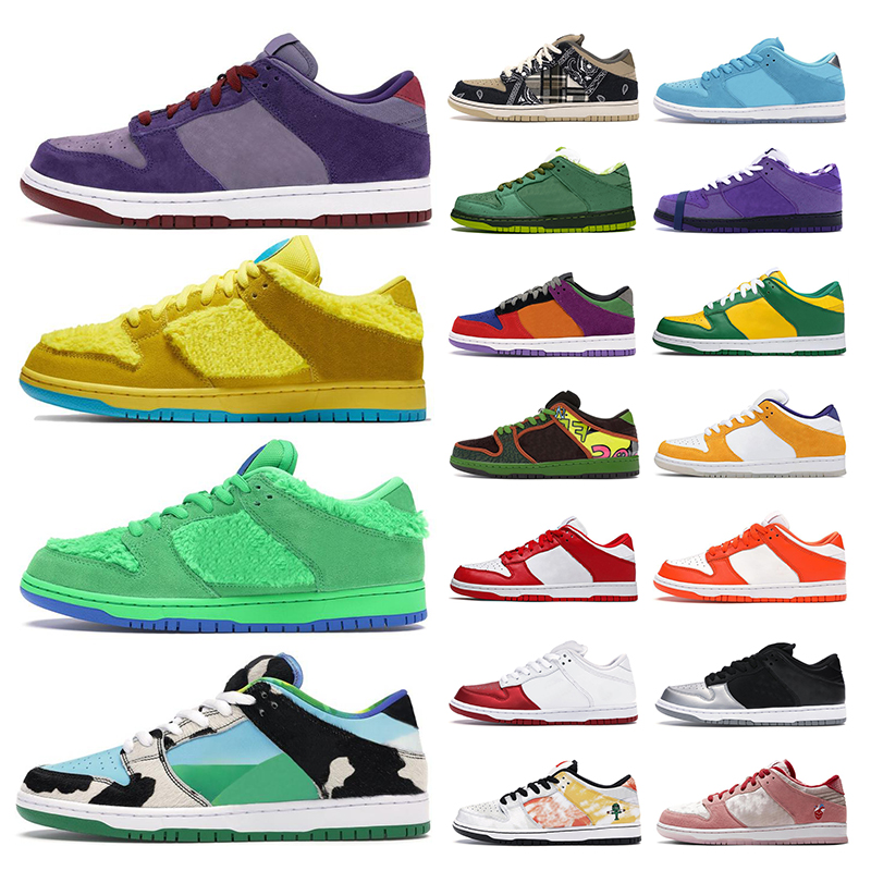 

2020 New chunky dunky low men women running shoes Bears Green Opti Yellow ACG Terra trainers sports sneaker Outdoor, Raygun tie dye white