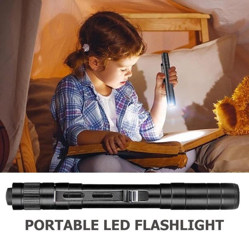 

2 Modes LED Mini Pen Shape Camping Emergency Lamp Portable Tent Light Lightness Portability Convenient Carrier