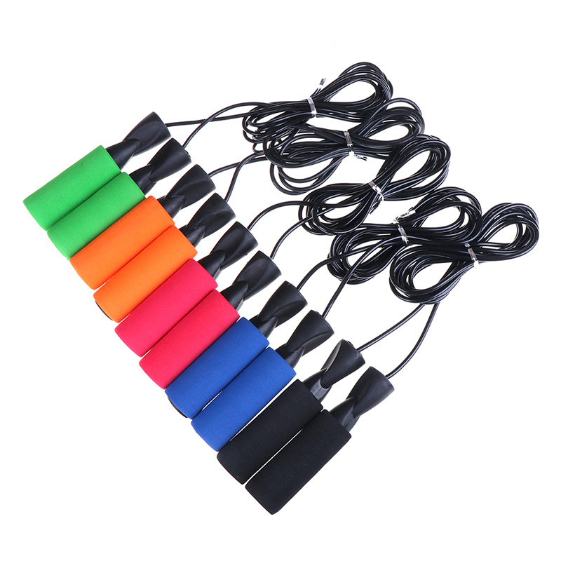 

1pc Speed Skipping Jump Rope Adjustable Sports Lose Weight Exercise Gym Crossfit Fitness Equipment