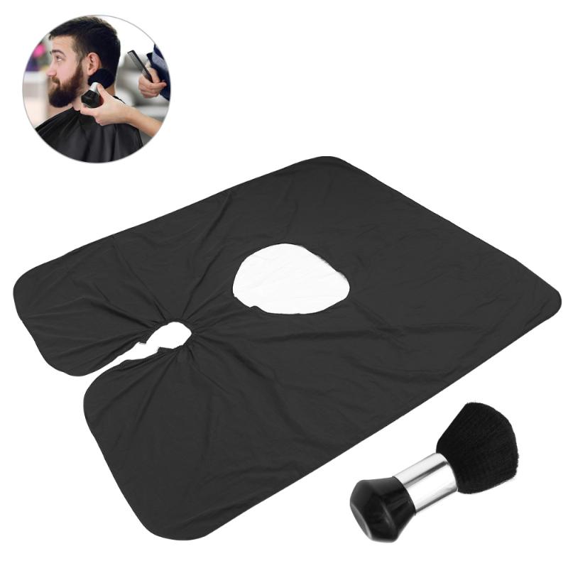 

2pcs Adults Hairdressing Cloth Fashionable Waterproof Haircutting Apron for Home Barber Shop