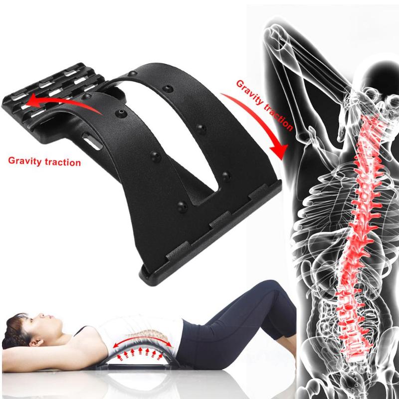 

Back Stretch Equipment Massager Magic Stretcher Fitness Lumbar Support Relaxation Spine Pain Relief Dropshipping