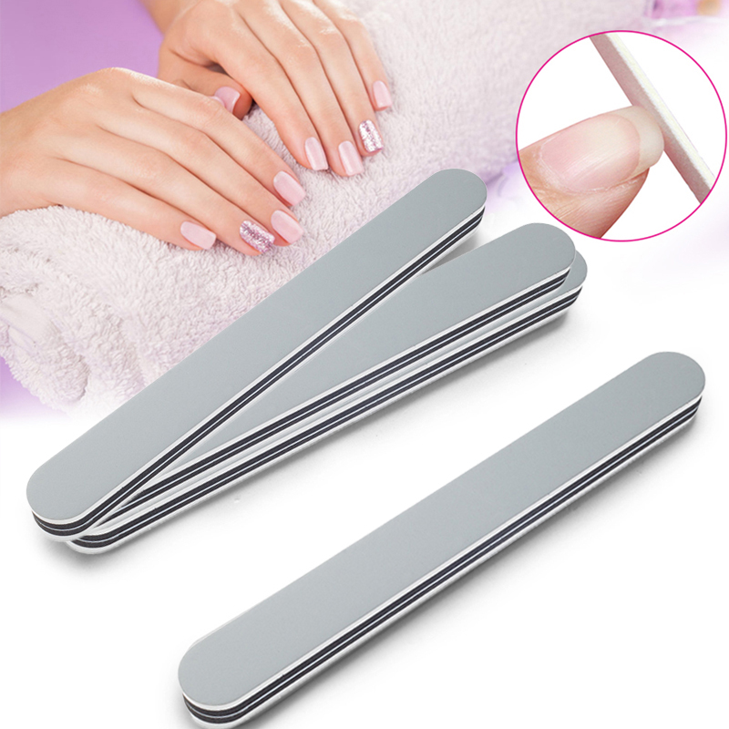 

1PC Nail File Mix Color Nail Art Tool Sandpaper Disposable Cuticle Remover buffers nails file Manicure Care Tools TSLM2