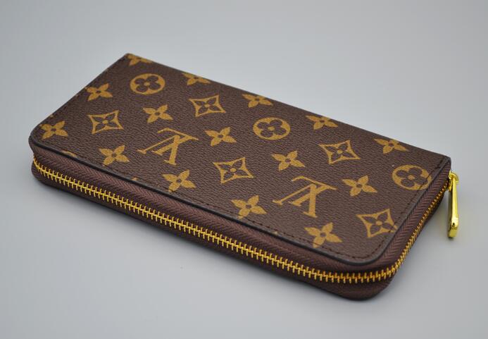 

2020 Wholesale fashion single zipper men women leather wallet lady ladies purse wansheng 03, Silver