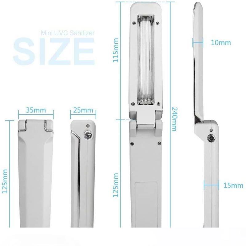 

Personal care disinfecting lamp UVC sterilizer personal care travel sterilizer ultraviolet sterilizer photocooled cathode ultraviolet lamp
