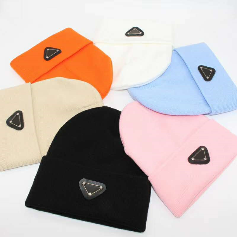 

Fashion Beanie Man Woman Skull Caps Warm Autumn Winter Breathable Fitted Bucket Hat 7 Color Cap Highly Quality, Pink