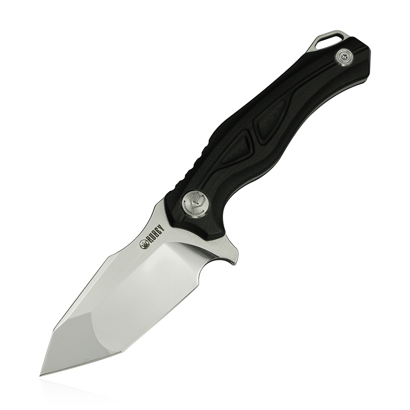 

KUBEY KU230 - Golf Fixed Blade Knife with Kydex Sheath AUS-10 Blade and G10 Handle for Outdoor Survival and EDC